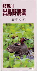 那賀川出島野鳥園のパンフレット画像